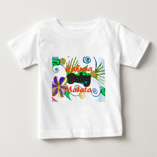 Camiseta De Bebé Hakuna Matata Baby.png (Anverso)