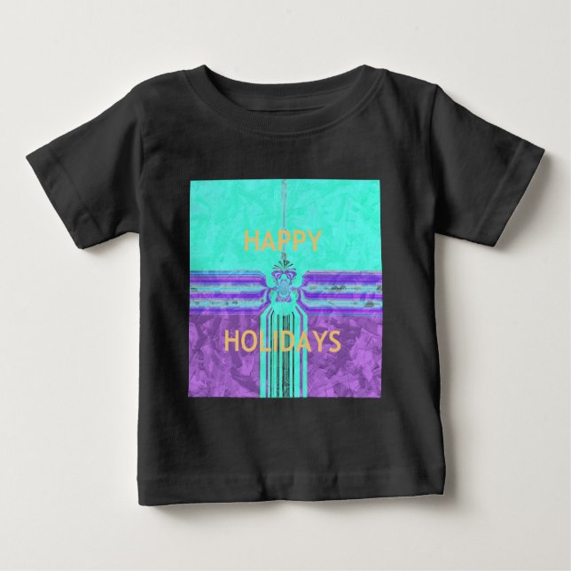 Camiseta De Bebé Hakuna Matata Felices Fiestas (Anverso)