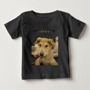 Camiseta De Bebé "Hakuna Matata Pup" - Amor a los cachorros sin pre