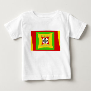 Camiseta De Bebé Hakuna Matata Rasta Color Rojo Verde Dorado
