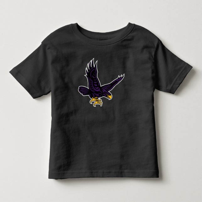 Camiseta De Bebé Halcón de Hunter College (Anverso)
