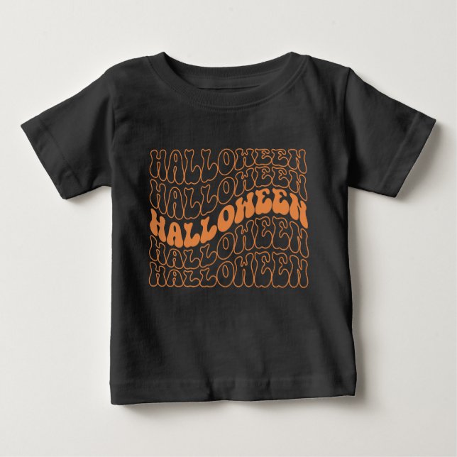 Camiseta De Bebé Halloween (Anverso)
