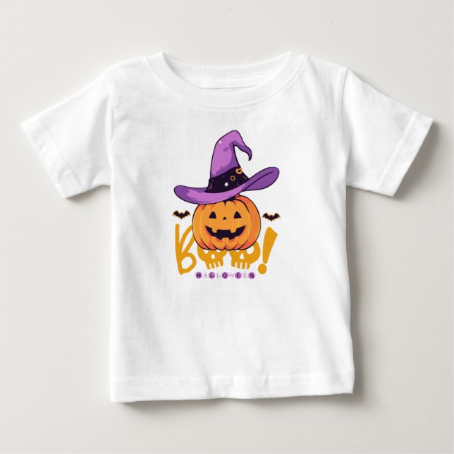 Camiseta De Bebé Halloween  (Anverso)