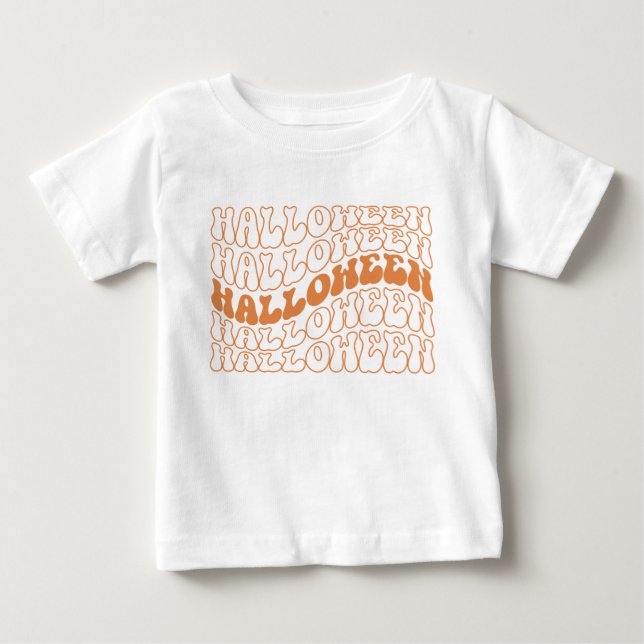 Camiseta De Bebé Halloween (Anverso)