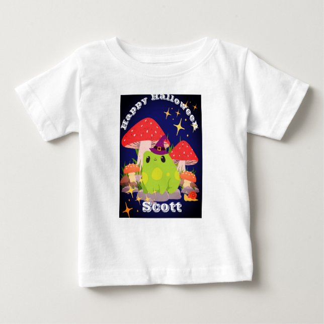 Camiseta De Bebé Halloween (Anverso)