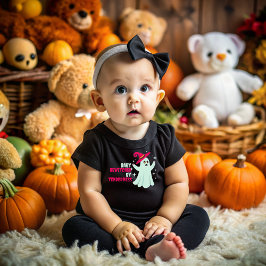 Camiseta De Bebé Halloween baby haunted by cuteness