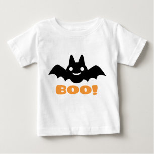 Camiseta De Bebé Halloween Bat