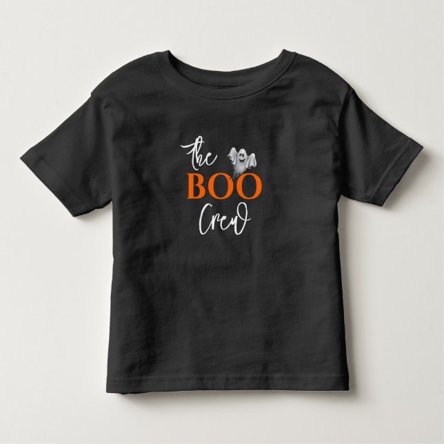 Camiseta De Bebé Halloween BOO Crew (Anverso)