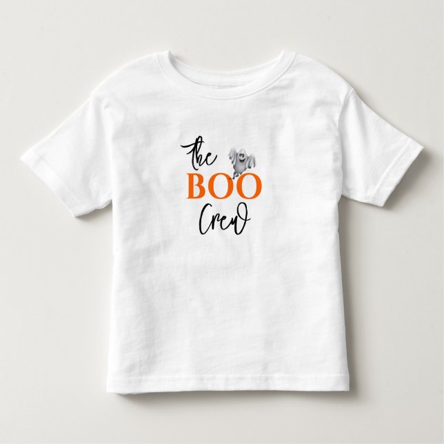 Camiseta De Bebé Halloween BOO Crew (Anverso)