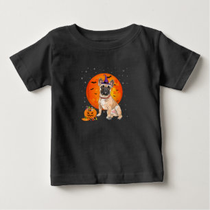 Camiseta De Bebé Halloween Bulldog Francés Trick Or Trempkin
