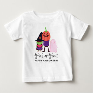 Camiseta De Bebé Halloween con trucos
