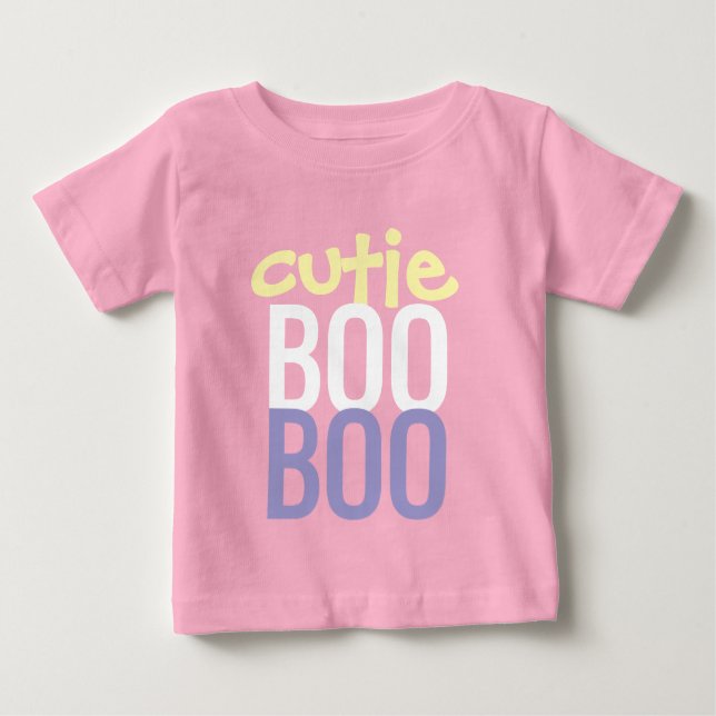 Camiseta de bebé: HALLOWEEN Cutie Boo #7 (Anverso)