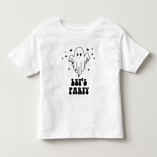 Camiseta De Bebé Halloween de fantasía Vamos niños fiestas (Anverso)