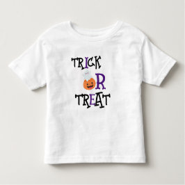 Camiseta De Bebé Halloween de truco o truco