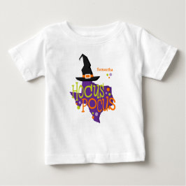 Camiseta De Bebé Halloween en Texas Hocus Pocus