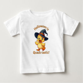 Camiseta De Bebé ¡Halloween Es Quack-tastic! Cuto