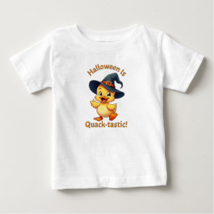 Camiseta De Bebé ¡Halloween Es Quack-tastic! Cuto