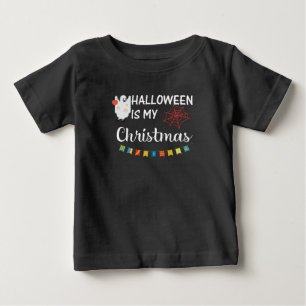 Camiseta De Bebé Halloween es un regalo divertido para mis Navidade