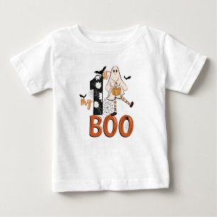 Camiseta De Bebé Halloween fantasmal