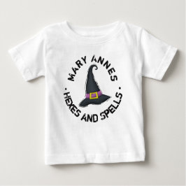 Camiseta De Bebé Halloween Gorra de brujas malvadas niños caprichos