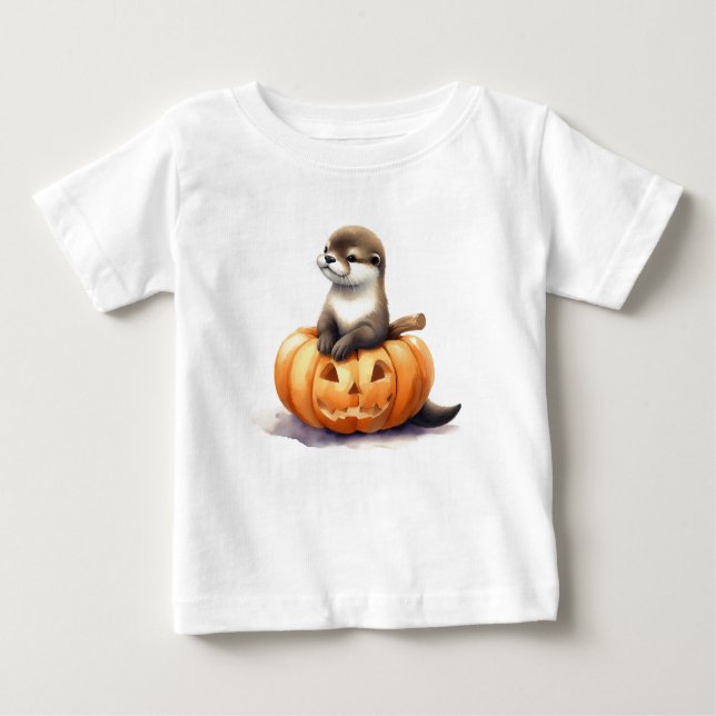 Camiseta De Bebé Halloween Halloween Adorable (Anverso)
