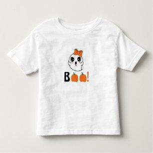 Camiseta De Bebé halloween lindo y espeluznante chica de fantasmas