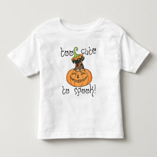Camiseta De Bebé Halloween Min Pin T-Shirt