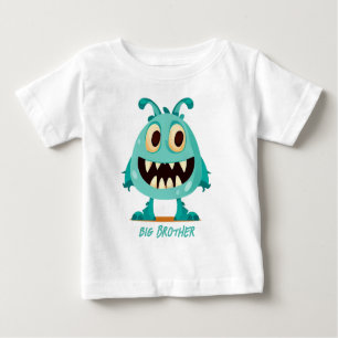 Camiseta De Bebé Halloween/Monstruo/personalizado