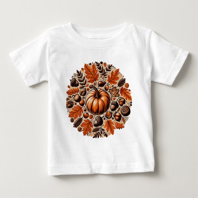 Camiseta De Bebé Halloween Mood (Anverso)