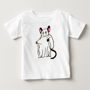 Camiseta De Bebé HALLOWEEN MOUSE GHOST Tee de bebé