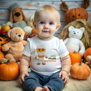 Camiseta De Bebé Halloween Mummy