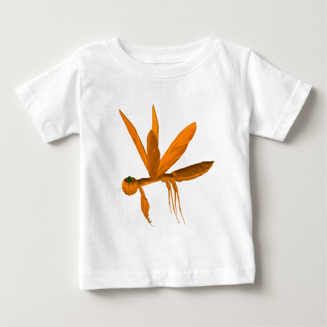 Camiseta De Bebé Halloween Orando a Mantis (Anverso)