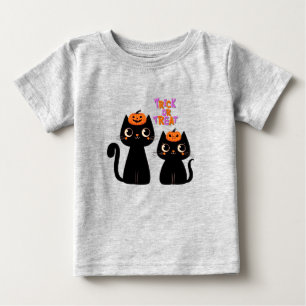 Camiseta De Bebé Halloween/otoño/otoño/otoño/calabaza/gato