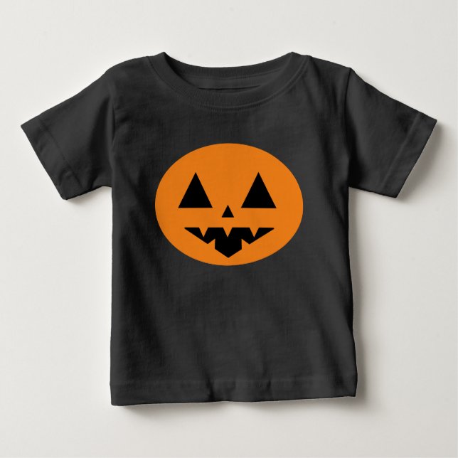 Camiseta De Bebé Halloween personalizado (Anverso)