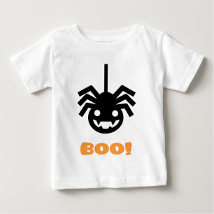 Camiseta De Bebé Halloween Spider