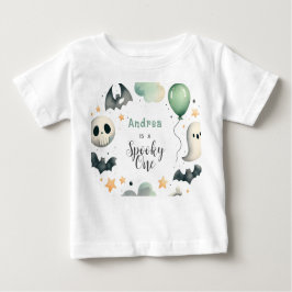 Camiseta De Bebé Halloween Spooky primero uno