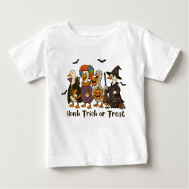 Camiseta De Bebé Halloween Tick o Trek Tick