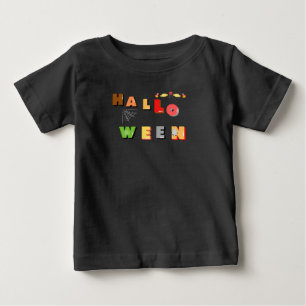 Camiseta De Bebé Halloween Toddler T-Shirt Black