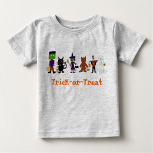 Camiseta De Bebé HalloweenFriends