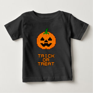 CAMISETA DE BEBÉ HALLOWEUE PUMPKIN - TRUCO O TRATAMIENTO