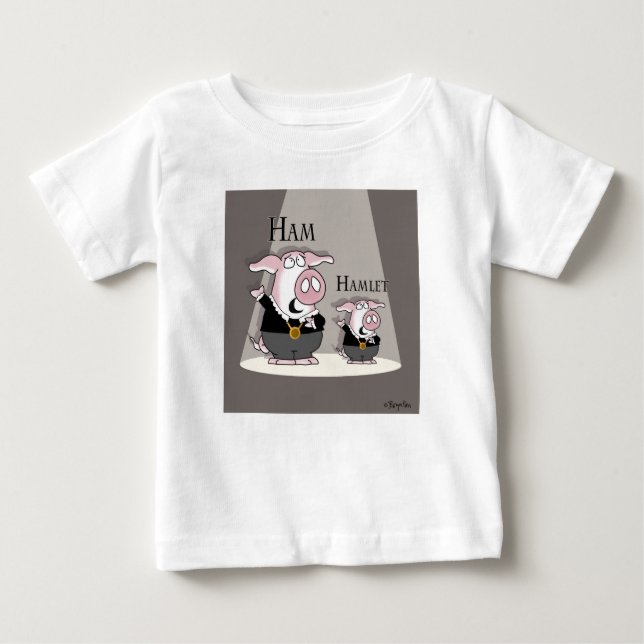 Camiseta De Bebé Ham / Hamlet (Anverso)