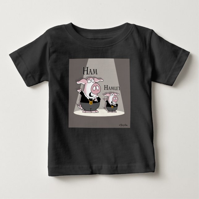 Camiseta De Bebé Ham / Hamlet (Anverso)