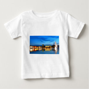 Camiseta De Bebé Hamburg Harbour Hafen Deutschland Alster Night