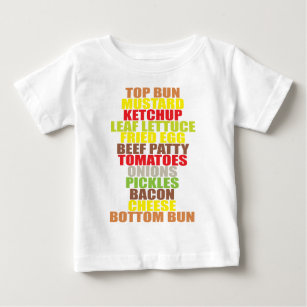 Camiseta De Bebé Hamburger