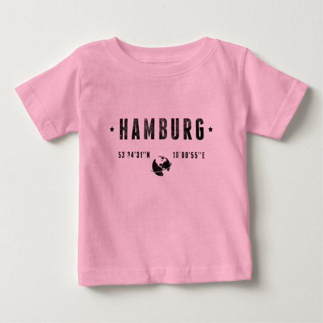 Camiseta De Bebé Hamburgo (Anverso)