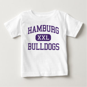 Camiseta De Bebé Hamburgo - bulldoges - alta - Hamburgo Nueva York