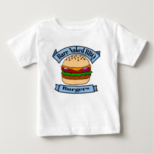 Camiseta De Bebé Hamburguesas BBQ Nekkid