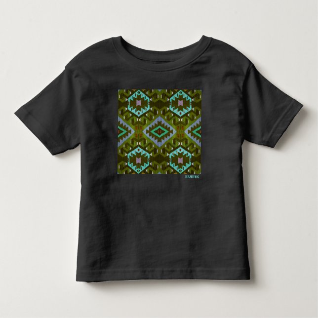 Camiseta De Bebé HAMbWG - Sudadera infantil - Hipster verde (Anverso)