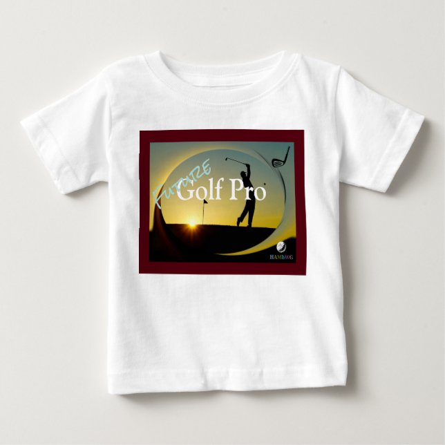 Camiseta De Bebé HAMbyWG - Niño Camisas sudorosas Futuro Golf Pro B (Anverso)