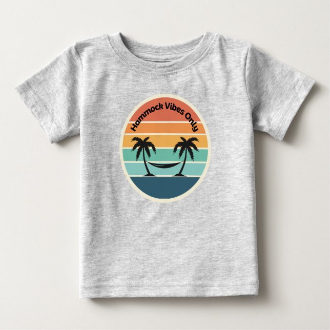 Camiseta De Bebé Hammock Vibes (Anverso)